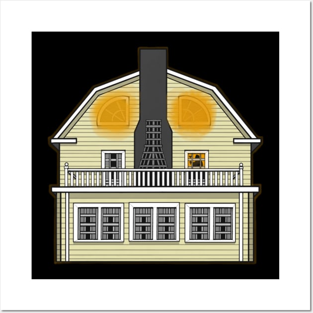 Amityville House Wall Art by BludBros